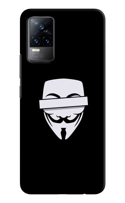Anonymous Face Vivo Y73/V21E 4G Hard Case Back Cover by Casekaro