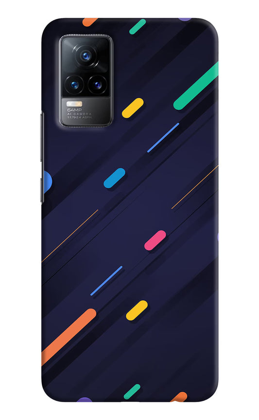 Abstract Design Vivo Y73/V21E 4G Hard Case Back Cover by Casekaro