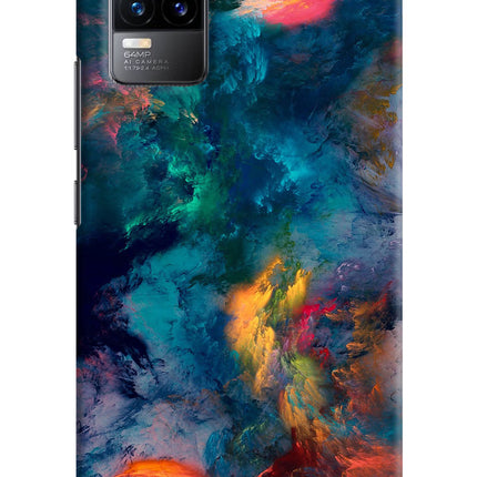 Artwork Paint Vivo Y73/V21E 4G Hard Case Back Cover by Casekaro