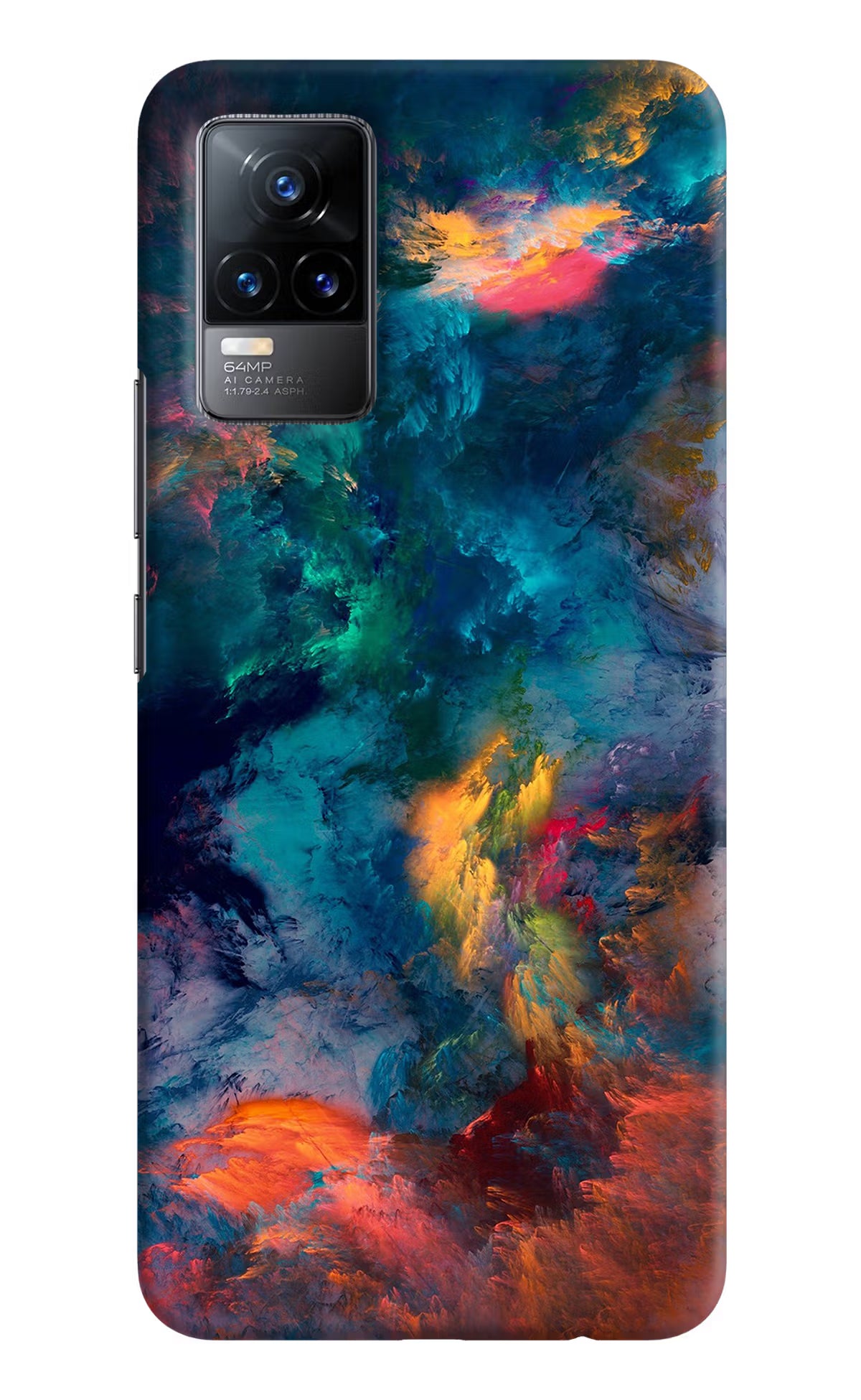 Artwork Paint Vivo Y73/V21E 4G Hard Case Back Cover by Casekaro