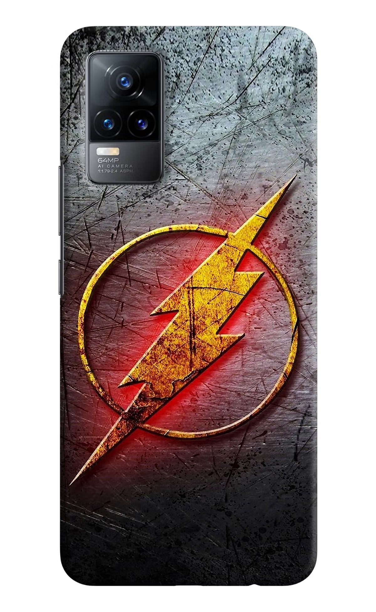 Flash Vivo Y73/V21E 4G Hard Case Back Cover by Casekaro