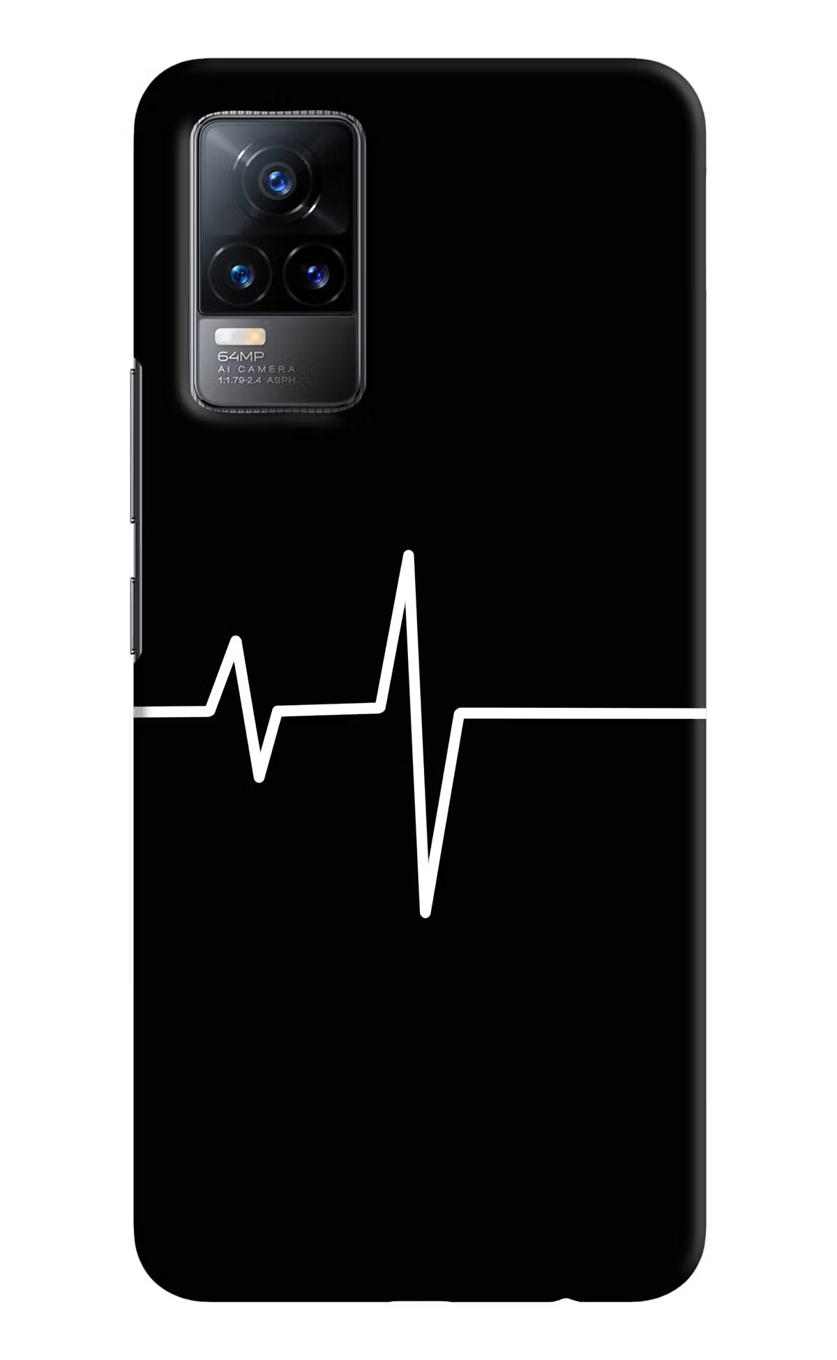 Heart Beats Vivo Y73/V21E 4G Hard Case Back Cover by Casekaro