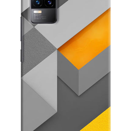 Abstract Vivo Y73/V21E 4G Hard Case Back Cover by Casekaro