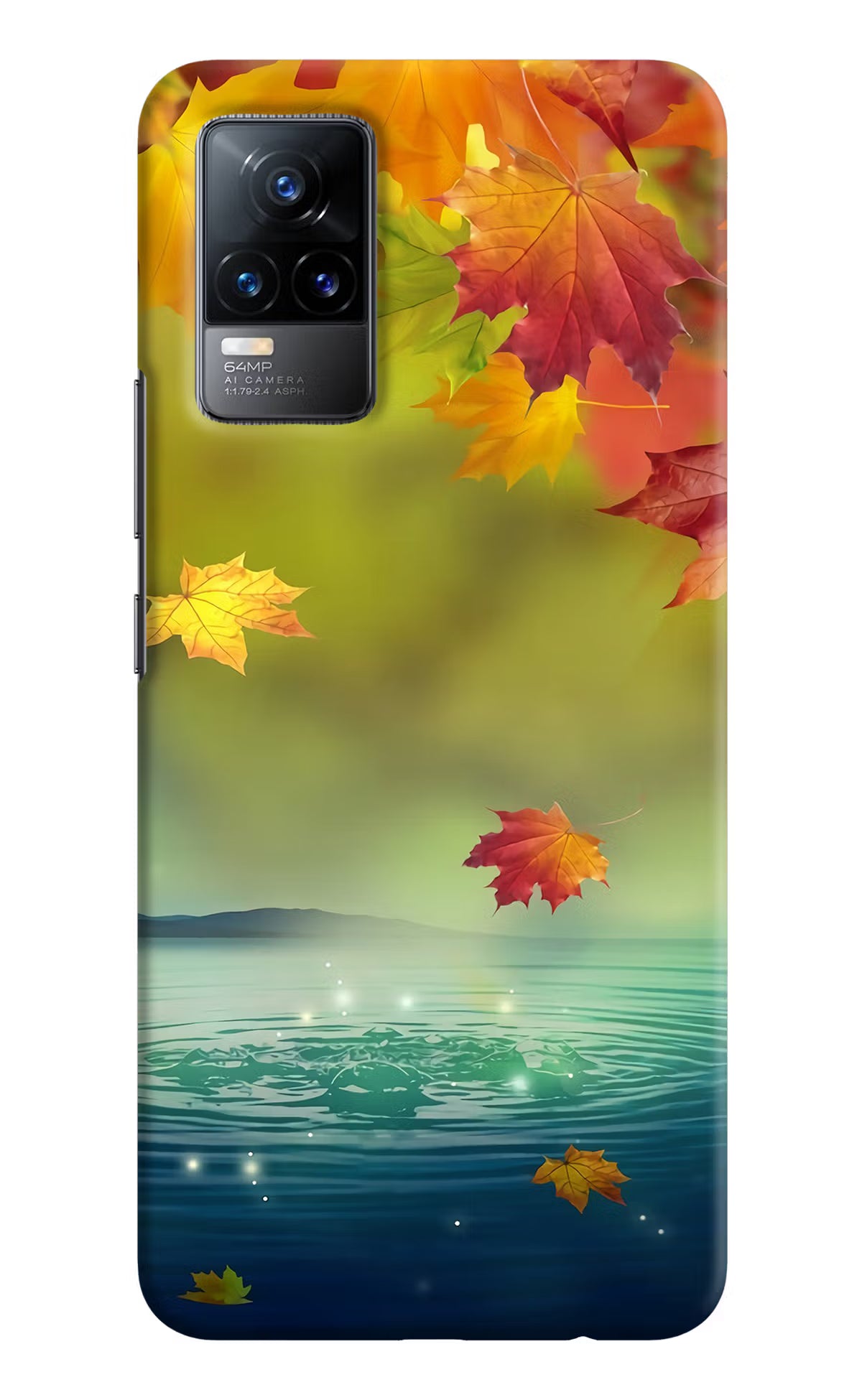 Flowers Vivo Y73/V21E 4G Hard Case Back Cover by Casekaro