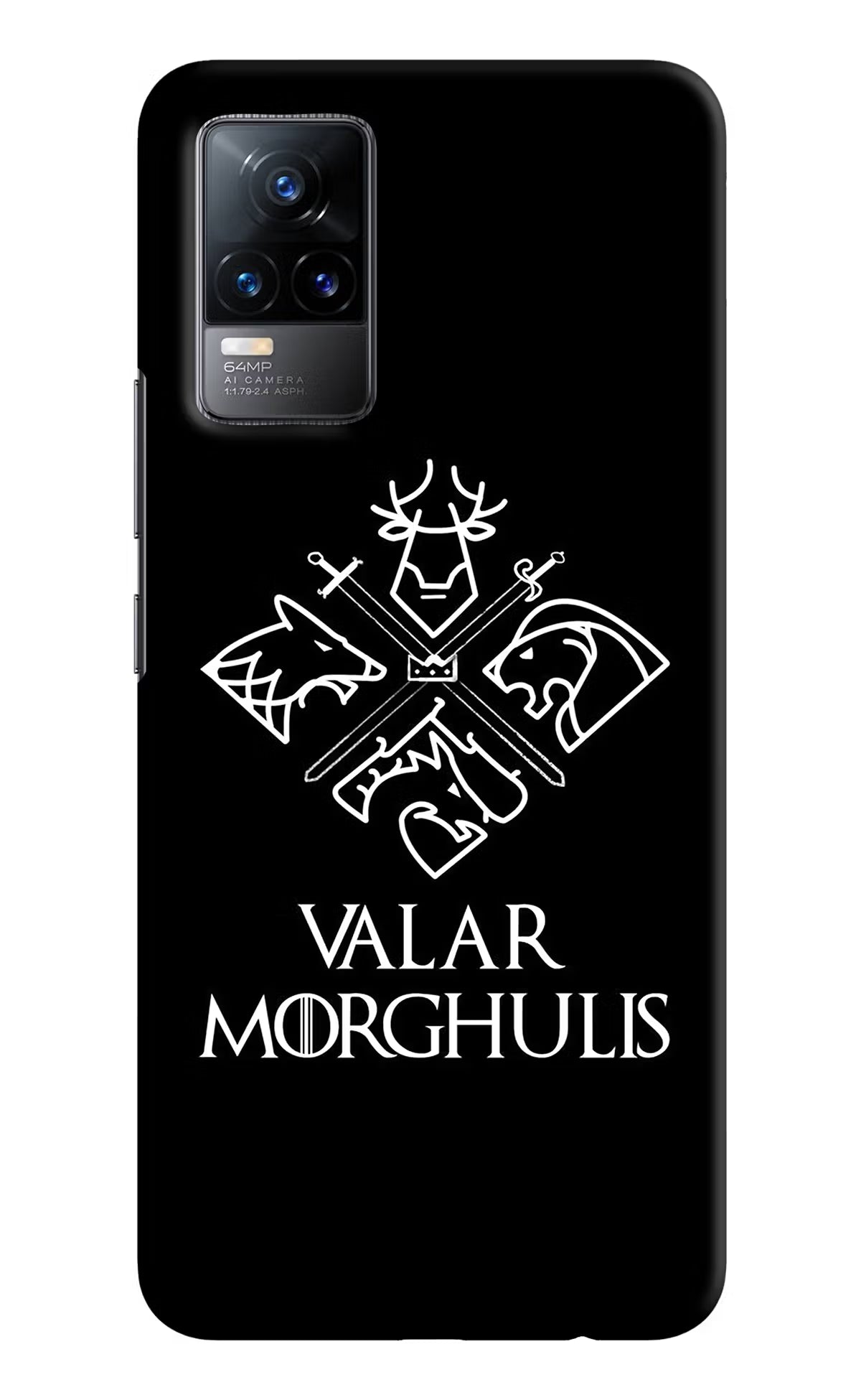 Valar Morghulis | Game Of Thrones Vivo Y73/V21E 4G Hard Case Back Cover by Casekaro