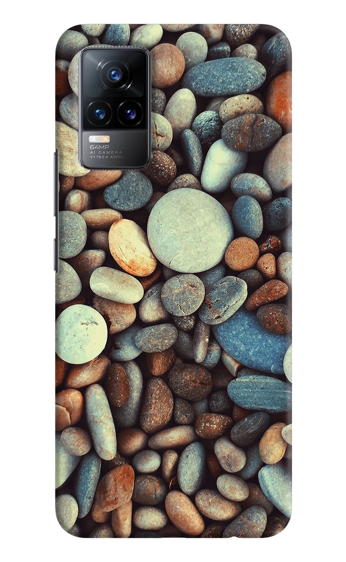 Pebble Vivo Y73/V21E 4G Hard Case Back Cover by Casekaro