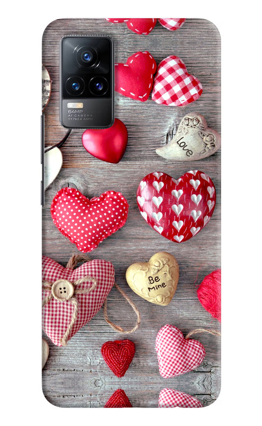 Love Wallpaper Vivo Y73/V21E 4G Hard Case Back Cover by Casekaro