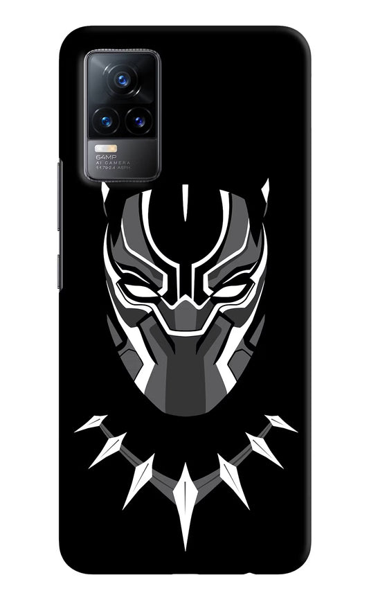 Black Panther Vivo Y73/V21E 4G Hard Case Back Cover by Casekaro