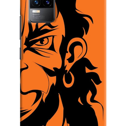 Hanuman Vivo Y73/V21E 4G Hard Case Back Cover by Casekaro