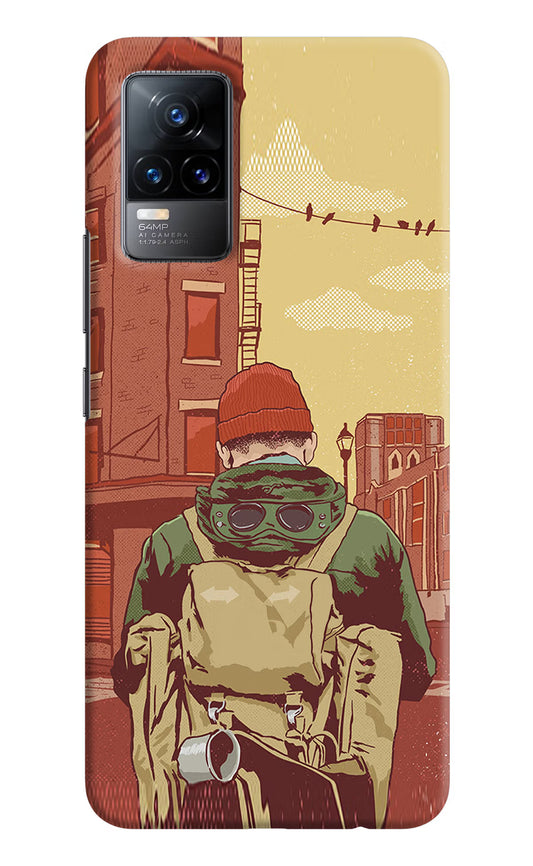 Adventurous Vivo Y73/V21E 4G Hard Case Back Cover by Casekaro