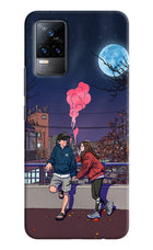 Chilling Couple Vivo Y73/V21E 4G Hard Case Back Cover by Casekaro