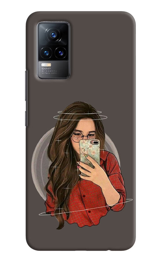 Selfie Queen Vivo Y73/V21E 4G Hard Case Back Cover by Casekaro