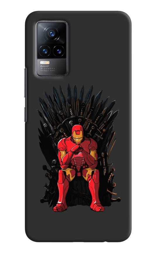 Ironman Throne Vivo Y73/V21E 4G Hard Case Back Cover by Casekaro