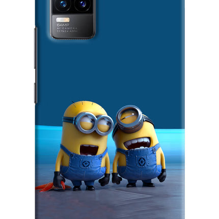 Minion Laughing Vivo Y73/V21E 4G Hard Case Back Cover by Casekaro