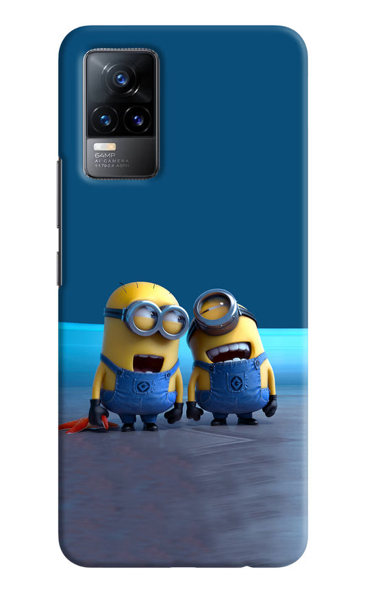Minion Laughing Vivo Y73/V21E 4G Hard Case Back Cover by Casekaro