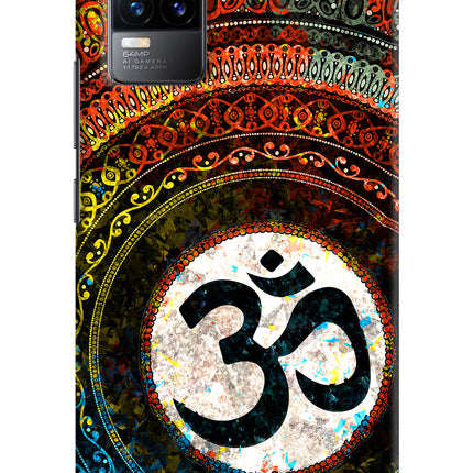 Om Cultural Vivo Y73/V21E 4G Hard Case Back Cover by Casekaro
