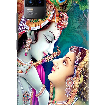 Lord Radha Krishna Vivo Y73/V21E 4G Hard Case Back Cover by Casekaro