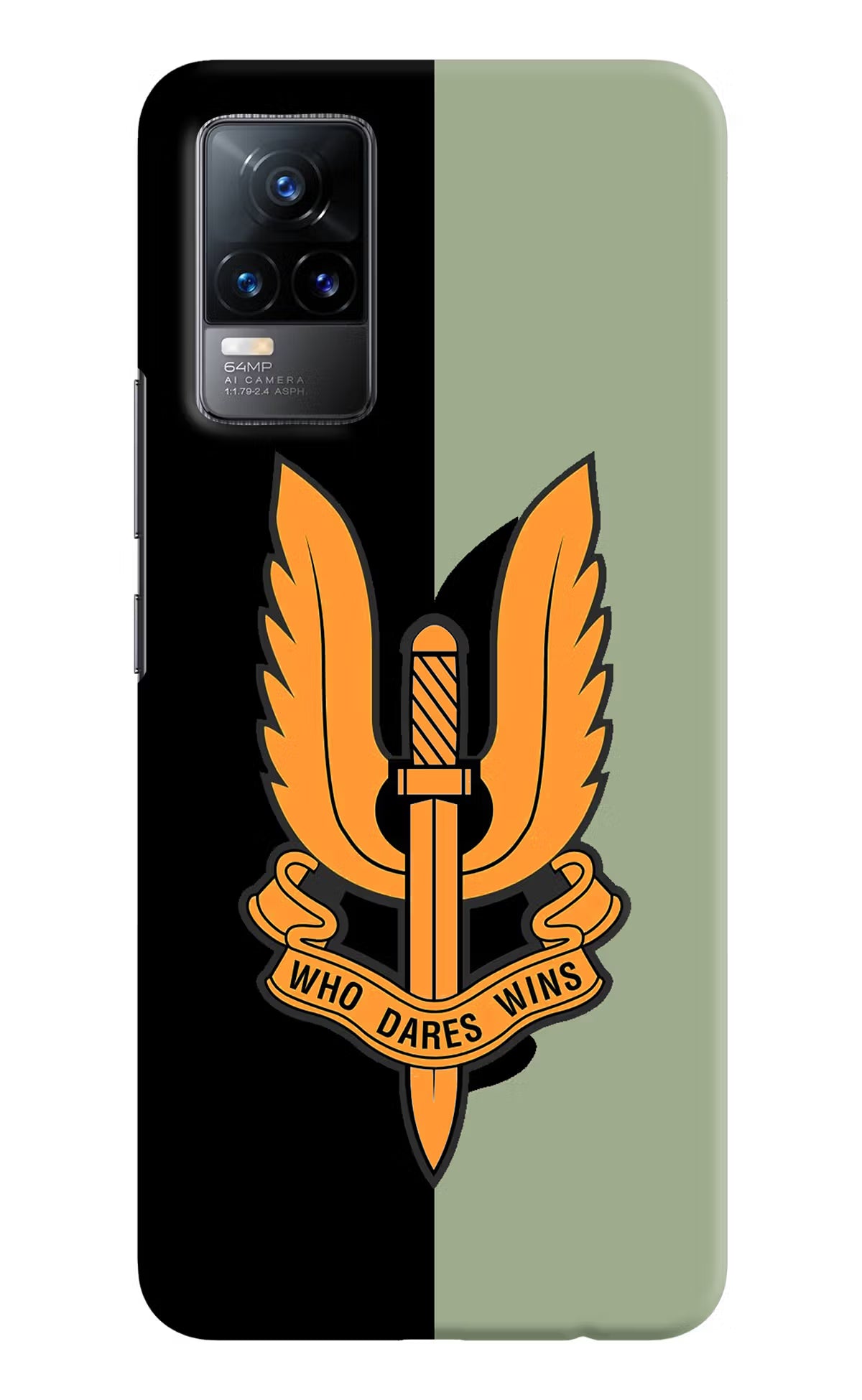 Balidan Logo Vivo Y73/V21E 4G Hard Case Back Cover by Casekaro