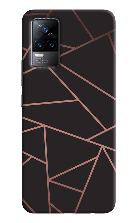 Geometric Pattern Vivo Y73/V21E 4G Hard Case Back Cover by Casekaro