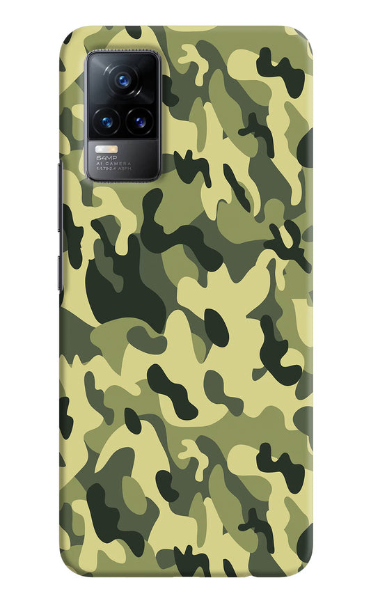 Camouflage Vivo Y73/V21E 4G Hard Case Back Cover by Casekaro