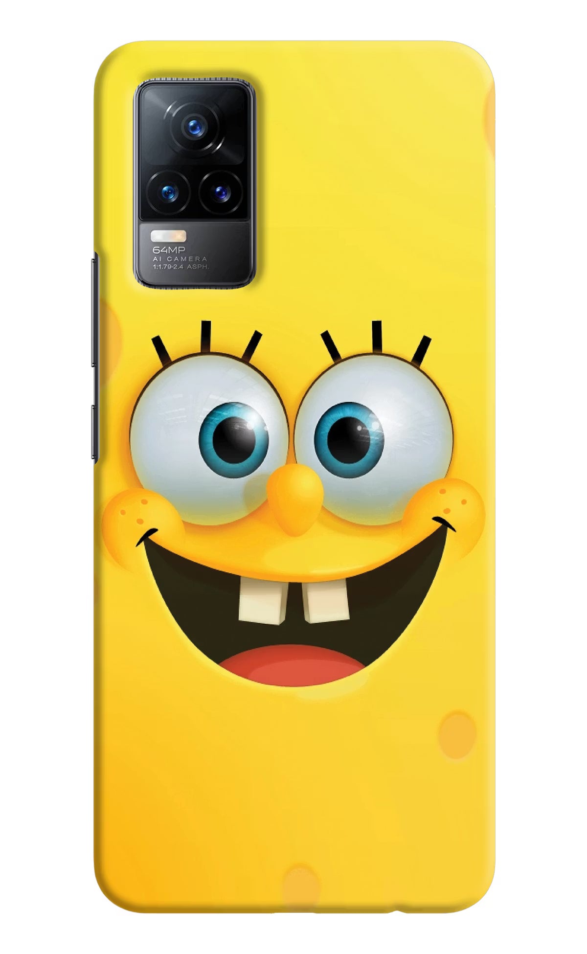 Sponge 1 Vivo Y73/V21E 4G Hard Case Back Cover by Casekaro