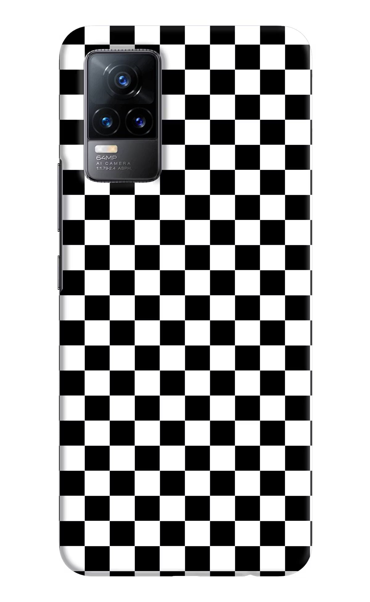 Chess Board Vivo Y73/V21E 4G Hard Case Back Cover by Casekaro