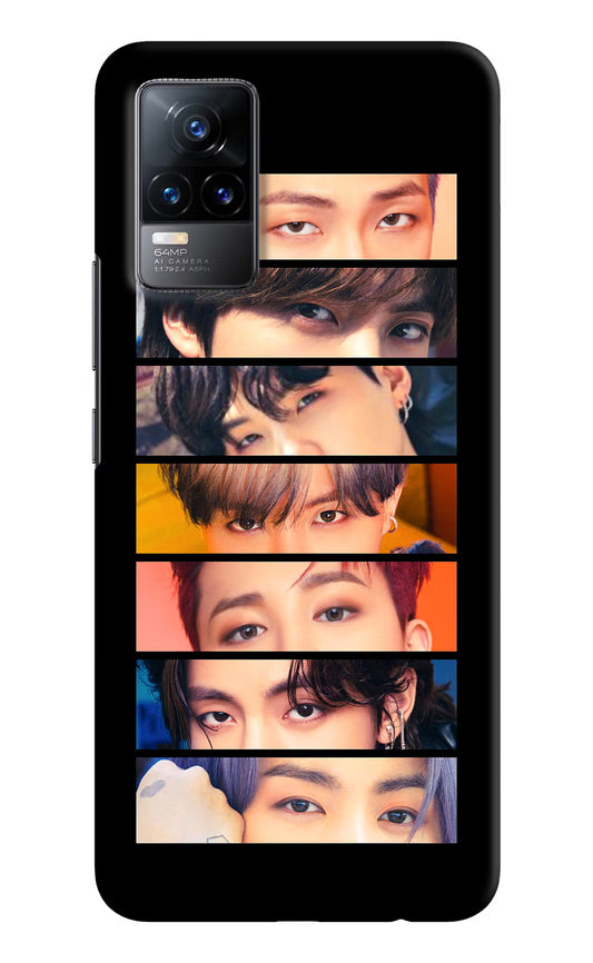 BTS Eyes Vivo Y73/V21E 4G Hard Case Back Cover by Casekaro