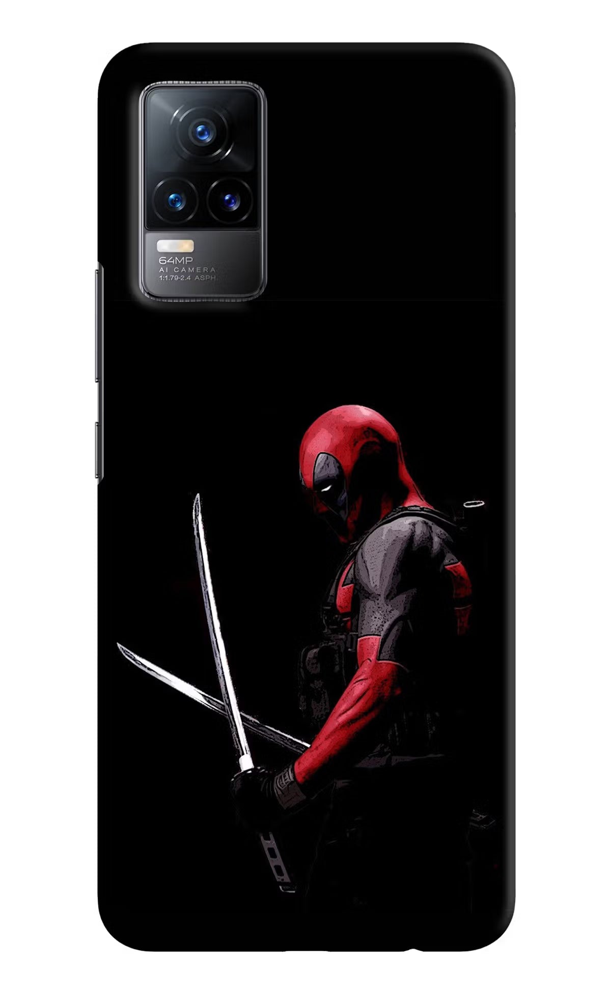 Deadpool Vivo Y73/V21E 4G Hard Case Back Cover by Casekaro