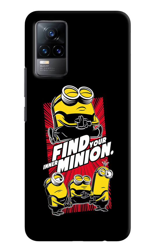 Find your inner Minion Vivo Y73/V21E 4G Hard Case Back Cover by Casekaro