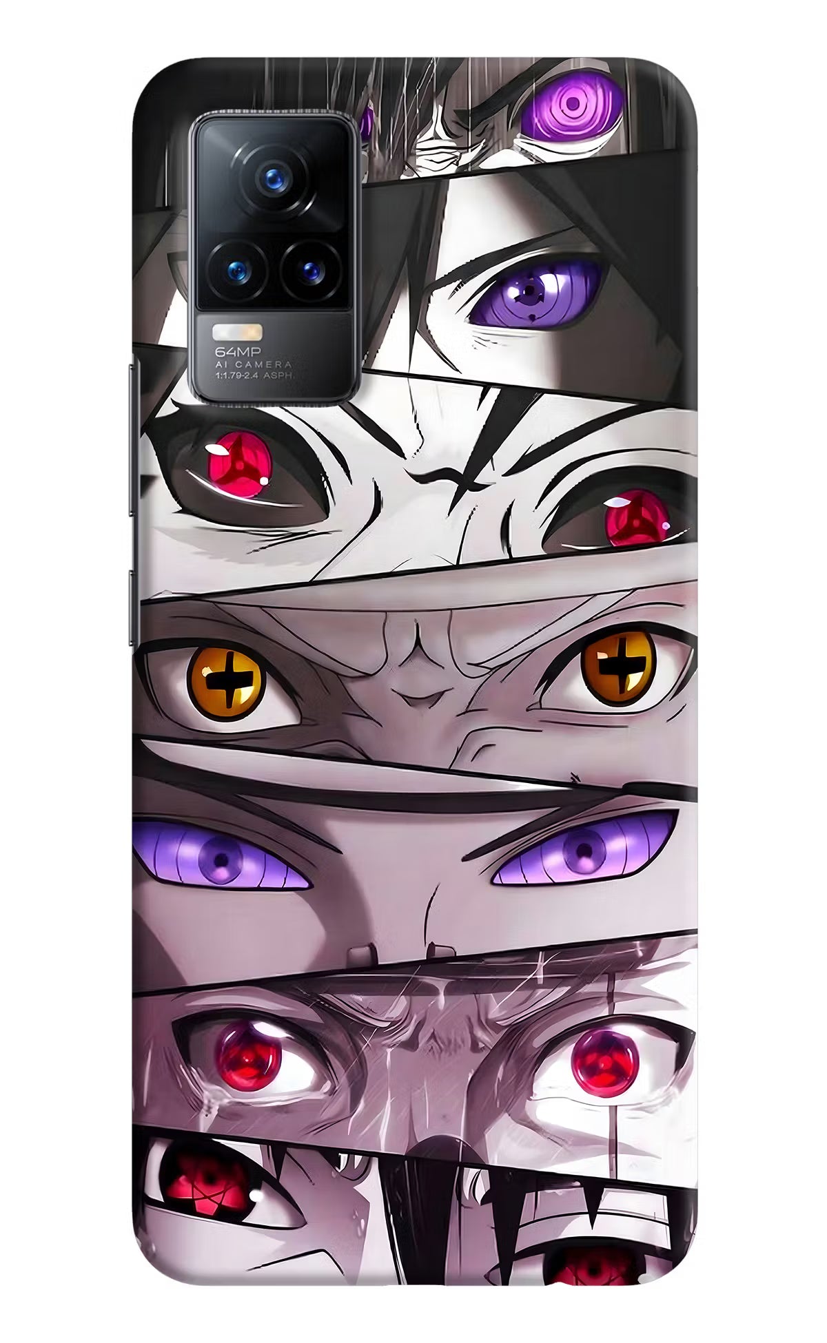Naruto Anime Vivo Y73/V21E 4G Hard Case Back Cover by Casekaro