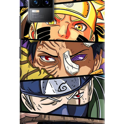 Naruto Character Vivo Y73/V21E 4G Hard Case Back Cover by Casekaro