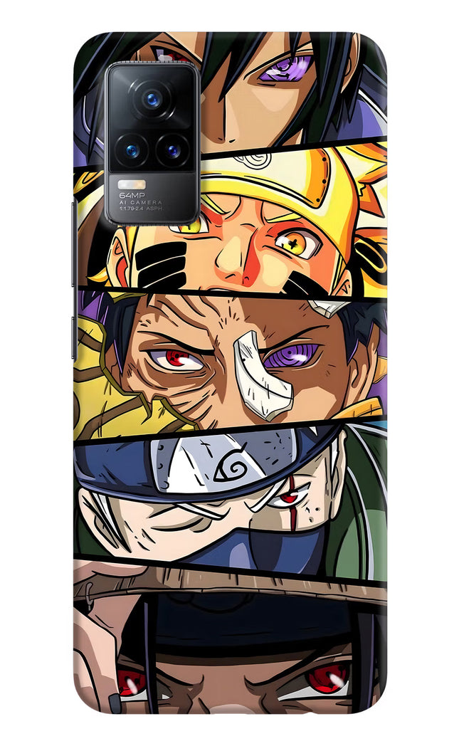 Naruto Character Vivo Y73/V21E 4G Hard Case Back Cover by Casekaro