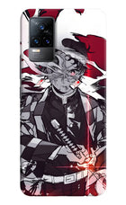 Demon Slayer Vivo Y73/V21E 4G Hard Case Back Cover by Casekaro