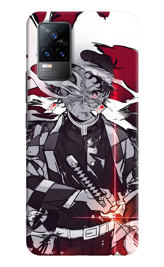 Demon Slayer Vivo Y73/V21E 4G Hard Case Back Cover by Casekaro