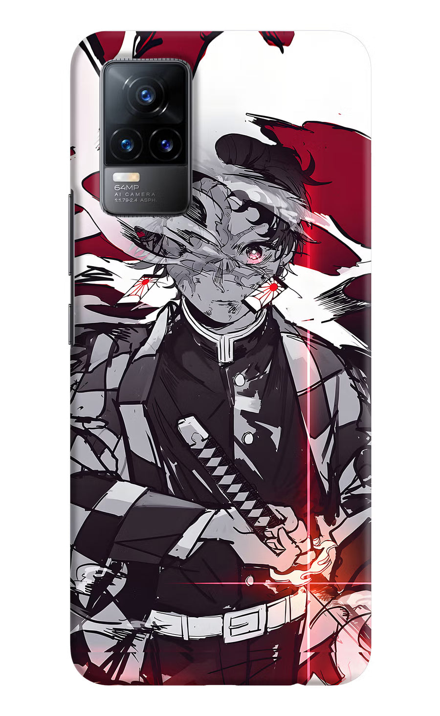 Demon Slayer Vivo Y73/V21E 4G Back Cover, Hard case