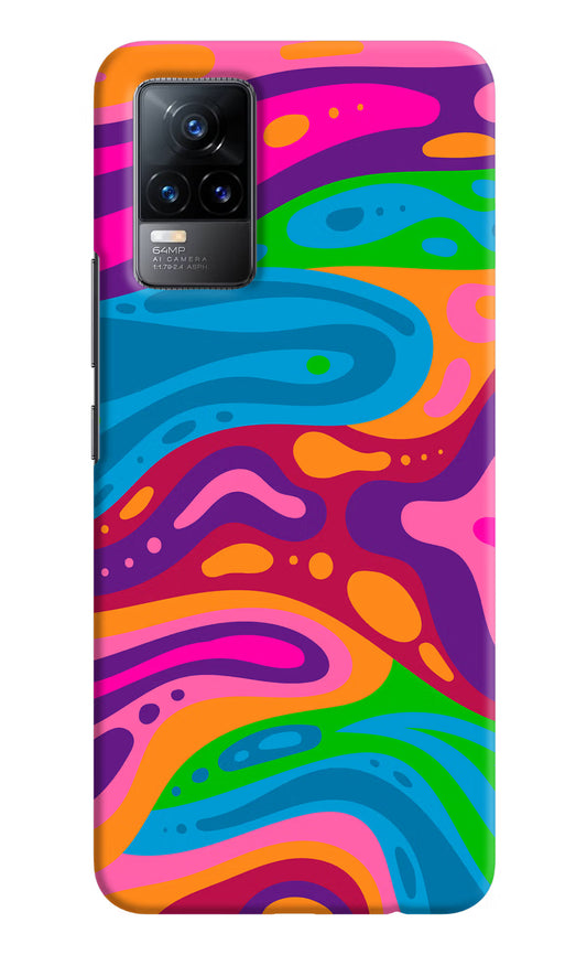 Trippy Pattern Vivo Y73/V21E 4G Hard Case Back Cover by Casekaro