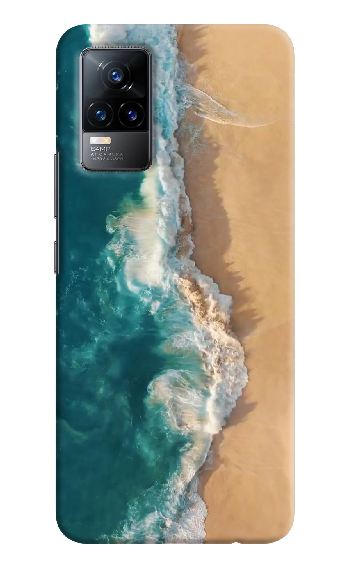 Ocean Beach Vivo Y73/V21E 4G Back Cover