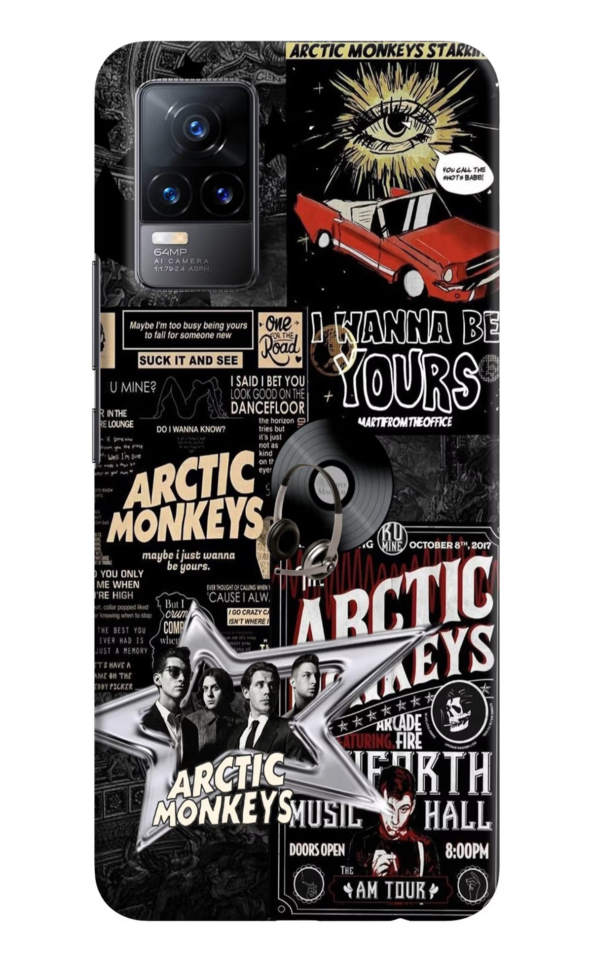 Arctic Monkeys Vivo Y73/V21E 4G Hard Case Back Cover by Casekaro