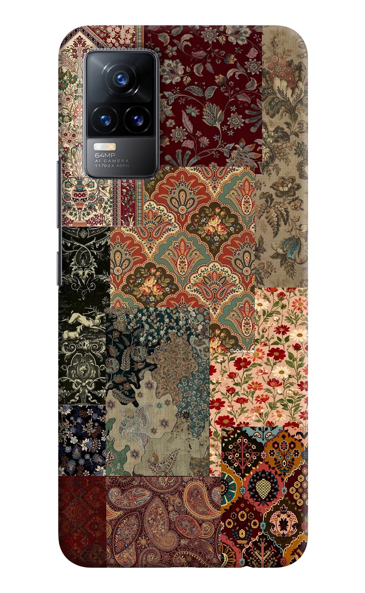Desi Print Vivo Y73/V21E 4G Hard Case Back Cover by Casekaro