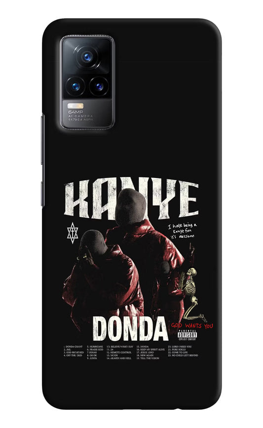 Donda Kanye West Vivo Y73/V21E 4G Hard Case Back Cover by Casekaro