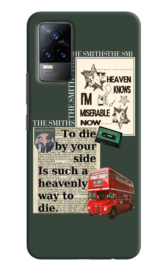 The Smiths Vivo Y73/V21E 4G Hard Case Back Cover by Casekaro