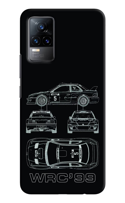 WRC'99 Vivo Y73/V21E 4G Hard Case Back Cover by Casekaro
