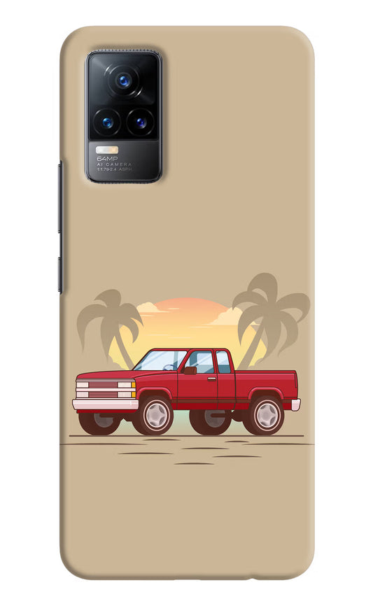 Desert Classic Drive Vivo Y73/V21E 4G Hard Case Back Cover by Casekaro