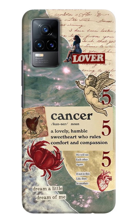 Cancer Zodiac Vivo Y73/V21E 4G Hard Case Back Cover by Casekaro