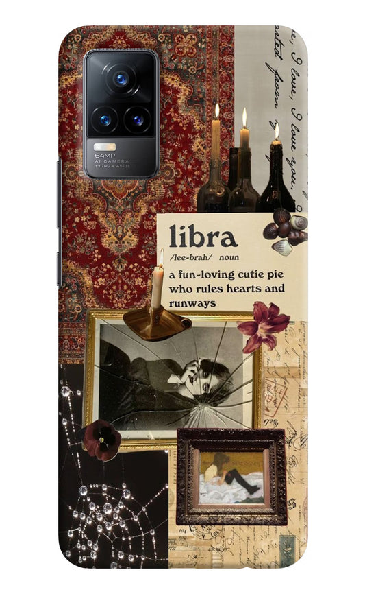 Libra Zodiac Vivo Y73/V21E 4G Hard Case Back Cover by Casekaro