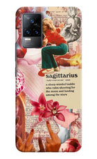Sagittarius Zodiac Vivo Y73/V21E 4G Hard Case Back Cover by Casekaro