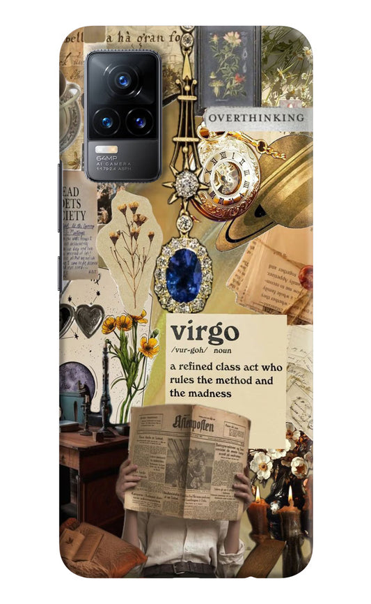 Virgo Zodiac Vivo Y73/V21E 4G Hard Case Back Cover by Casekaro