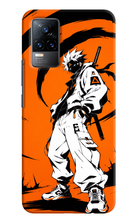 Street Samurai  Vivo Y73/V21E 4G Hard Case Back Cover by Casekaro