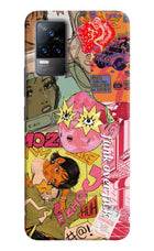 Funkover Vivo Y73/V21E 4G Hard Case Back Cover by Casekaro