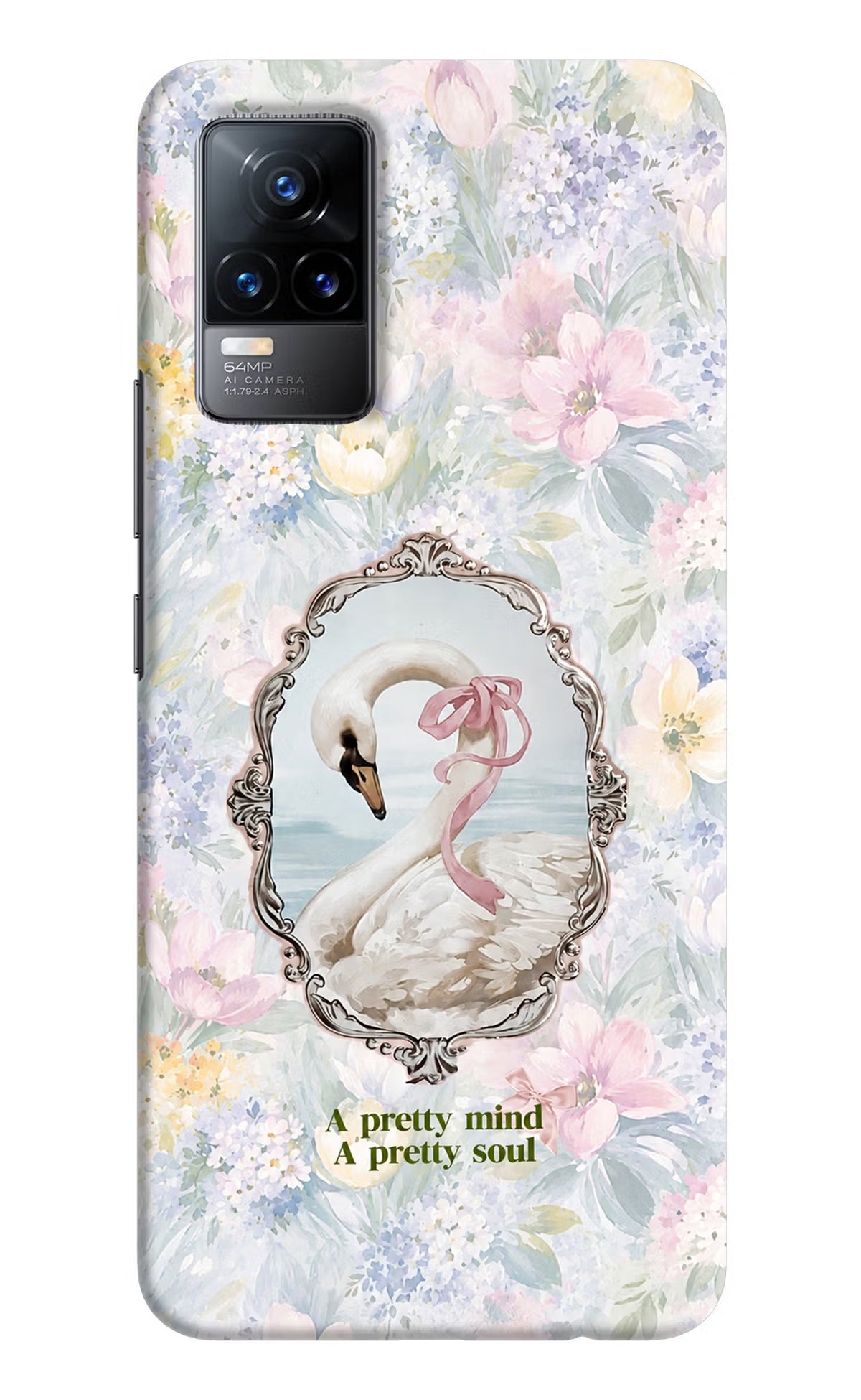 Pretty Mind Pretty Soul Vivo Y73/V21E 4G Back Cover